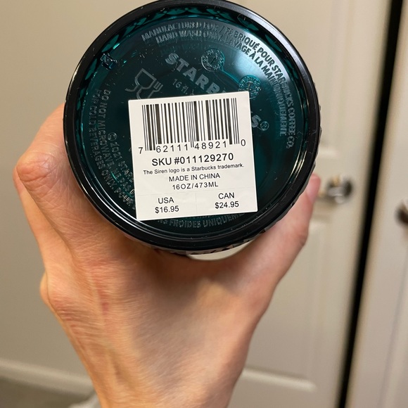 NWT. Starbucks Green/Blue Grande Jewel Tumbler. - Picture 3 of 4